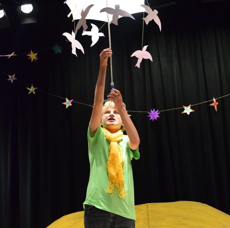 Liam Porter as THE LITTLE PRINCE, adapted by Aleta Barthell